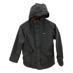 186000 現状品 patagonia パタゴニア ジャケット ボーイズインサレーテッドイスマス XL ダークグレー フリース/ベロア メンズ
