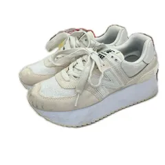 186000 ニューバランス　WL574Z 574+ 厚底  23cm