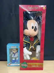 Happyくじ クリスマスオーナメント 20216ラスト賞 2022 ぬいぐるみ オーナメント賞 2点まとめ ミッキーマウス ディズニー