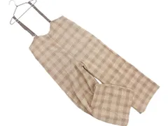 INGNI イング チェック サロペット オーバーオール sizeM/茶 ◇■ レディース