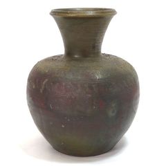 備前焼　物故作家　松井陶仙造　耳付き花入 備前焼 物故作家 松井陶仙造 耳付き花入 | Mercari