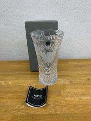 HOYA CRYSTAL ローズボウル 花器 クリスタルガラス 昭和レトロ - メルカリ