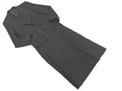 LAPINE ラピーヌ ブラックフォーマル ジャケット ワンピース セットアップ size11/黒 ■■ レディース