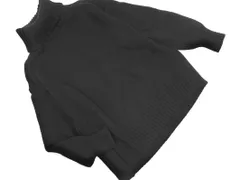 SHIPS シップス ウール混 タートルネック ニット セーター sizeS/黒 ◇■ レディース