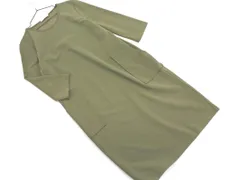 ZARA basic ザラ ベーシック Iライン ワンピース sizeM/カーキ ◇■ レディース
