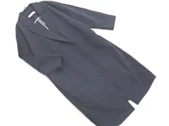 nano universe ナノユニバース チェスター コート size36/紺 ◇■ レディース