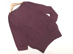 URBAN RESEARCH アーバンリサーチ ウール混 Vネック ニット セーター ボルドー ◇■ レディース