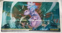 △M268-109　ポケットモンスター　ラバープレイマット　ミュウツー＆ミュウ　TAG　TEAM　GX　ポケモン