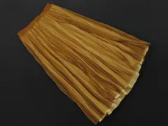 自由区 リバーシブル ロング スカート size40/マスタード ■■ レディース