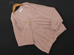 snidel スナイデル HOME ハートボタン カーディガン ルームウェア sizeONE/ピンク ◇■ レディース