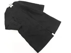 UNITED ARROWS ユナイテッドアローズ ウール混 ノーカラー コート size36/黒 ◇■ レディース