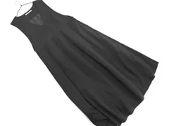 KBF ケービーエフ アーバンリサーチ Vネック Aライン ワンピース sizeOne/黒 ■■ レディース