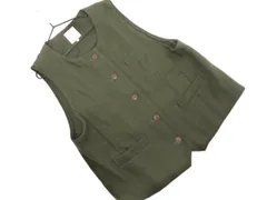 SM2 サマンサモスモス ベスト sizeF/緑 ◇■ レディース