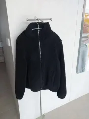 DKNY ボア フリース ジップアップ ジャケット