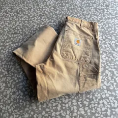 Carhartt / 90's double knee painter 32相当  カーハート　リアルワーク　ダブルニー　ペインターパンツ　ストリート　ダック　フェード　重厚　肉厚　ズボン sk8 横ノリ オーバーサイズ  バギー