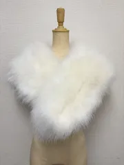 水鳥ショール フェザーショール 成人式 白 C2511211