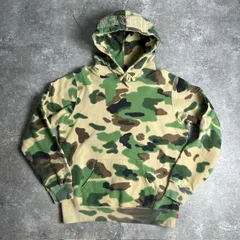 Supreme シュプリーム Overdyed Hooded Sweatshirt オーバーダイドスウェット 迷彩 カモフラ プルオーバーパーカー M