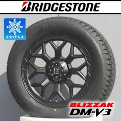 即納！【限定1台】ランクル250 ランクル300｜国産スタッドレス 20インチ ブリヂストン ブリザック DM-V3 275/55R20 新品4本セット LEXXEL InFernoのサムネイル