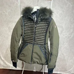 MONCLER モンクレール グルノーブルダウンジャケットファーカーキ１