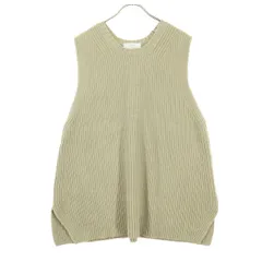 美品 SLOBE IENA スローブイエナ 長袖 ニットベスト ブラウン レディース 古着