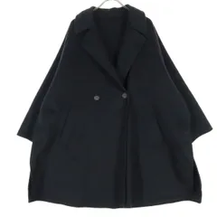 BEAUTY＆YOUTH ビューティーアンドユース 長袖 オーバーサイズ ダブル ロングコート S ブラック ユナイテッドアローズ レディース 古着