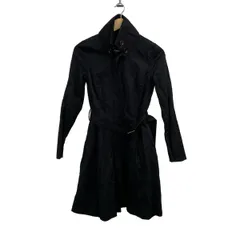 ARMANIEX(アルマーニエクスチェンジ) コート サイズXS レディース美品  - 黒 長袖/ジップアップ/春/秋