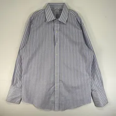古着 ブルックスブラザーズ Brooks Brothers 長袖シャツ ストライプ REGENT カラーステイ L  パープル系 マルチカラー メンズ