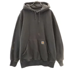 Carhartt カーハート 長袖 スウェットパーカー L チャコール メンズ 古着