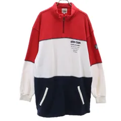 SINA COVA シナコバ 日本製 長袖 ハーフジップ スウェット L メンズ 古着