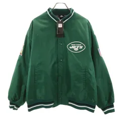 未使用 A'gem エージェム NFL ブルゾン F グリーン 中綿 メンズ 古着