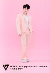 【中古】生写真(男性) SEVENTEEN/WOOZI(ウジ)/全身/「ローソンプリント」一般販売SEVENTEEN Japan official fanclub“CARAT“会報誌 CARAT MAGAZINE vol.08 アザーカット写真