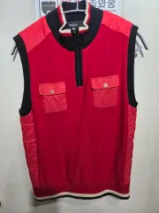 FILA GOLF 赤色 ニット ベスト