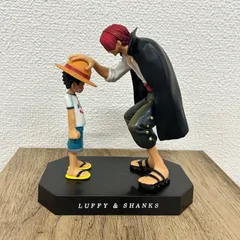 一番くじ ワンピースメモリーズ　A賞 ルフィ&シャンクス フィギュア