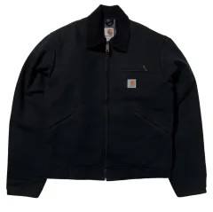 完璧 Carhatt カーハート デトロイトジャケット J001 BLK S 完璧 Carhatt カーハート デトロイトジャケット J001 BLK S