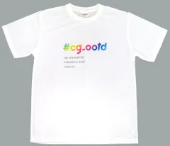 【中古】Tシャツ ロゴ ドライTシャツ ホワイト Mサイズ 「THE IDOLM＠STER CINDERELLA GIRLS LIKE4LIVE #cg_ootd」