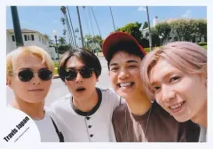 【中古】生写真(ジャニーズ) Travis Japan/宮近海斗・七五三掛龍也・松田元太・松倉海斗/横型・バストアップ/Special Selfie photo by Travis Japan Vol2/公式生写真