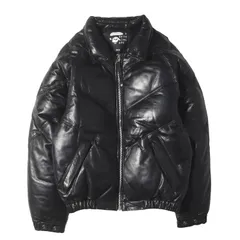 2025年最新】A BATHING APE レザーダウンジャケットの人気アイテム