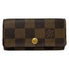 LOUIS VUITTON(ルイヴィトン) キーケース ダミエ ミュルティクレ4 N62631 エベヌ