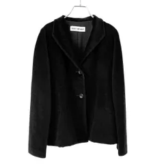 ISSEY MIYAKE イッセイミヤケ 10AW アンゴラウールジャケット IM04FD070 ブラック 2のサムネイル