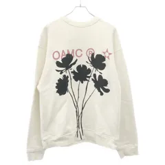 OAMC オーエーエムシー 24SS WHIFF CREWNECK フラワープリントスウェットトレーナー 24E28OAJ29 ホワイト Mのサムネイル