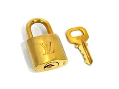 ■美品■ LOUIS VUITTON ルイヴィトン カデナ 南京錠 パドロック 303 ゴールド系 DJ8103