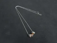 COACH コーチ ラインストーン ネックレス アクセサリー レディース シルバー系 DK8659