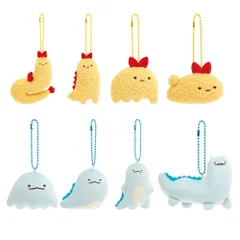 すみっコぐらし もしもすみっコが進化したら？ ぶらさげマスコットバッジ とかげ えびふらいのしっぽ