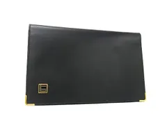 ■美品■ dunhill ダンヒル パスポートケース 手帳ケース カードケース マルチケース メンズ ブラック系 DK8953