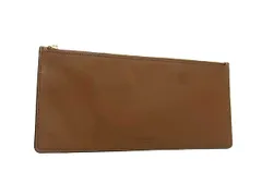 ■美品■ COACH コーチ レザー マルチポーチ マルチケース 小物入れ レディース メンズ ブラウン系 DK9144