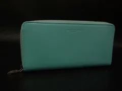 ■美品■ Samantha Thavasa Petit Choice サマンサタバサ プチチョイス レザー 長財布 ウォレット ライトブルー系 DJ8966