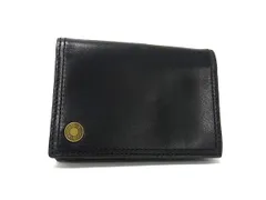 ■美品■ COACH コーチ レザー カードケース カード入れ 名刺入れ パスケース 定期入れ ブラック系 DJ8855