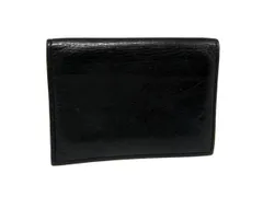 ■美品■ POLO RALPH LAUREN ポロラルフローレン レザー カードケース カード入れ パスケース 定期入れ ブラック系 DJ9021