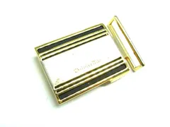 ChristianDior クリスチャンディオール ベルトバックル ベルト用金具 レディース メンズ ゴールド系×シルバー系 DJ9150