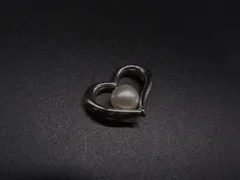 ■美品■ TASAKI タサキ SV925 本真珠 パール約6mm ペンダントトップ ネックレストップ チャーム シルバー系×ホワイト系 DJ9156